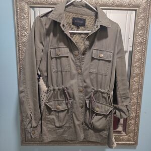 Blu Pepper Khaki Utility Jacket